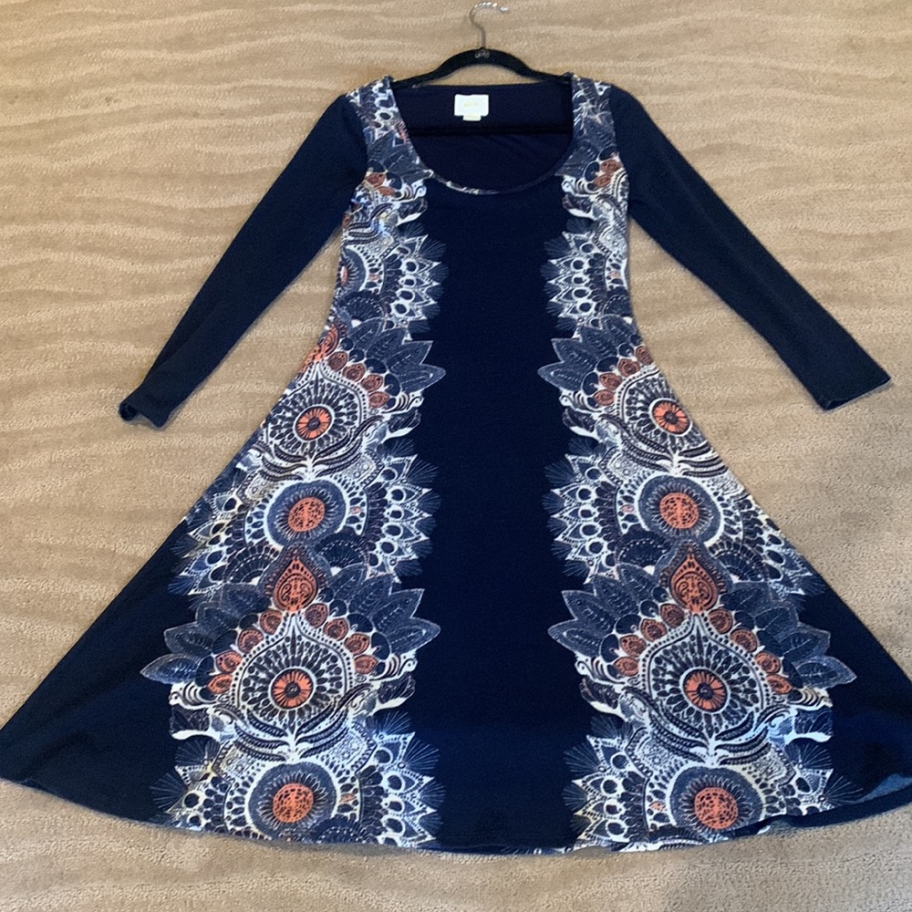 Anthropologie‎ Maeve Eira Midi Sweater Dress - Picture 6 of 7